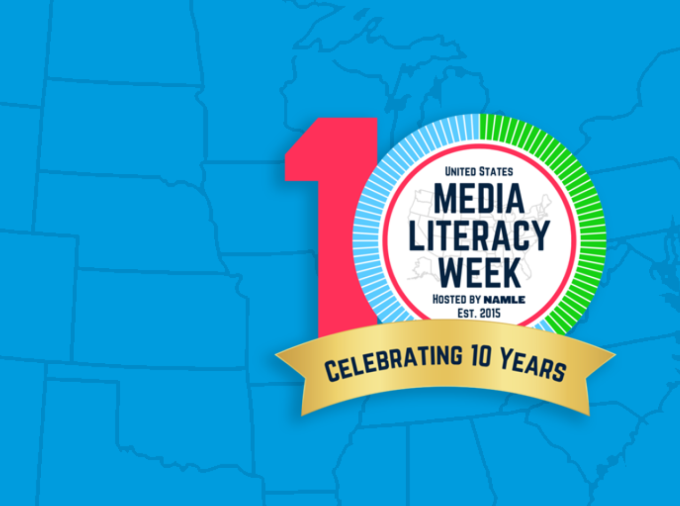 Media Literacy Week 2024 Logo